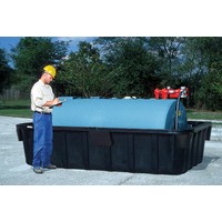 UltraTech International Inc 2831 UltraTech Black Polyethylene Ultra-1000 Containment Sump For 1000 Gallon Fuel Tanks